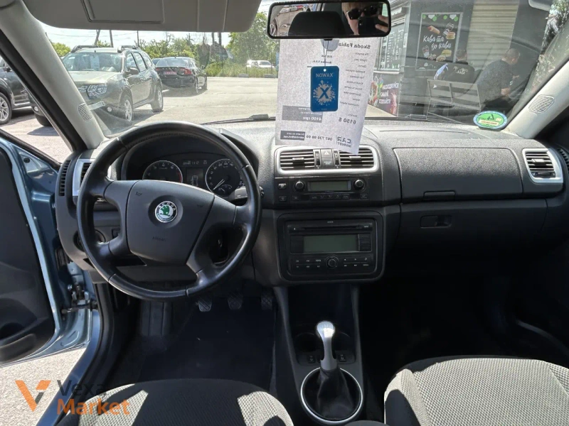 Skoda Fabia 2008 Бензин 1.6 л. Сірий — фото 4