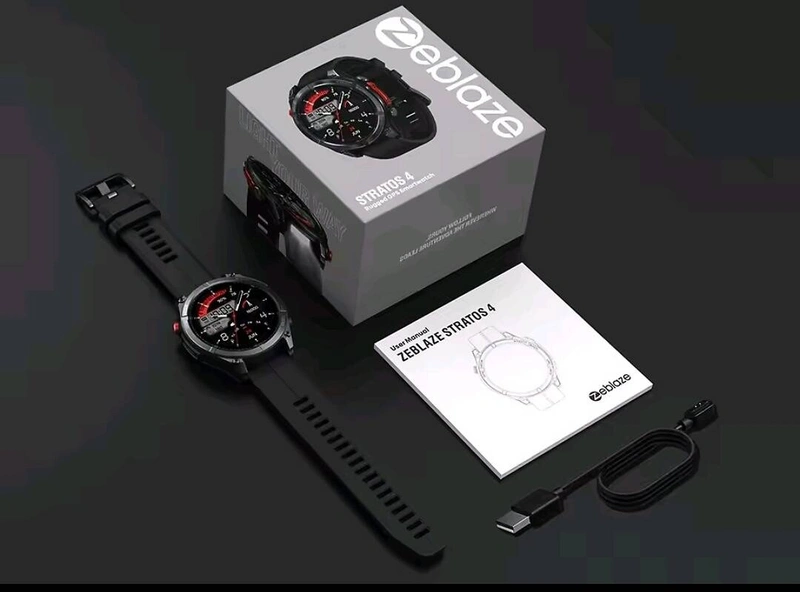 Смарт-годинник Zeblaze Stratos 4 AMOLED 1.43' GPS новий — фото 10