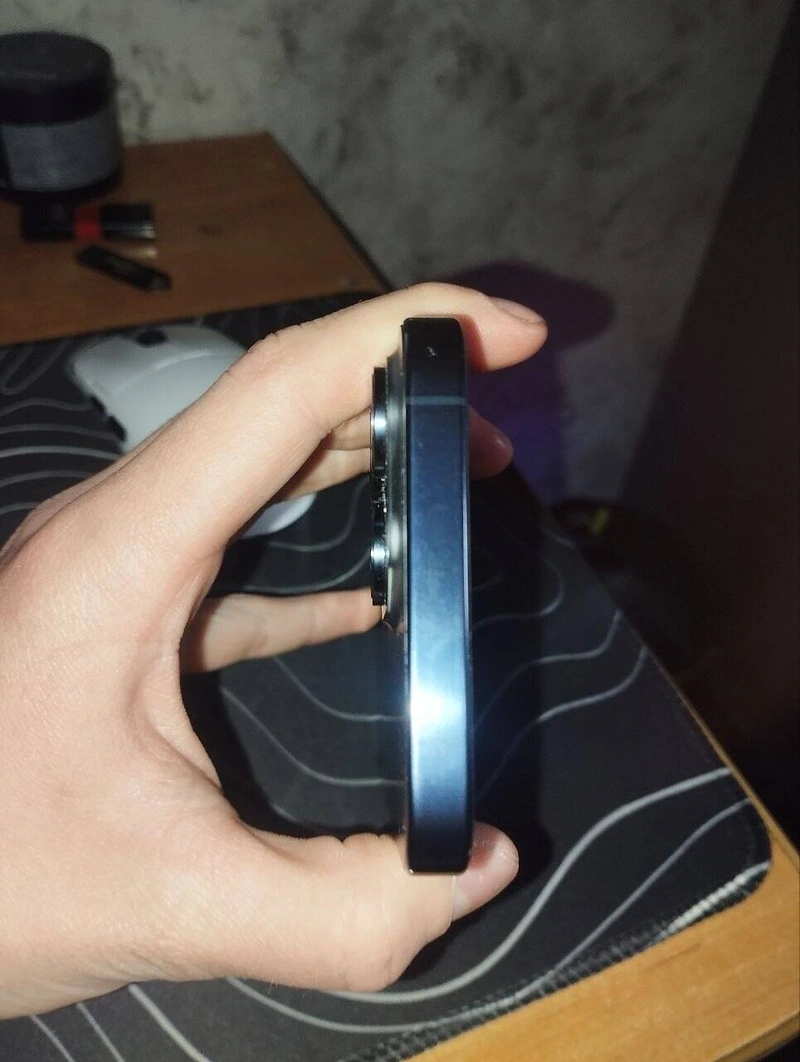 Смартфон Apple iPhone 15 Pro Max 256GB Blue Titanium — фото 3