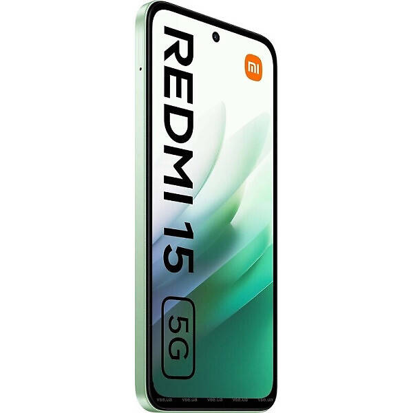 Смартфон Xiaomi Redmi 15 5G 4/128GB NFC Ripple Green (No Adapter) Global — фото 5