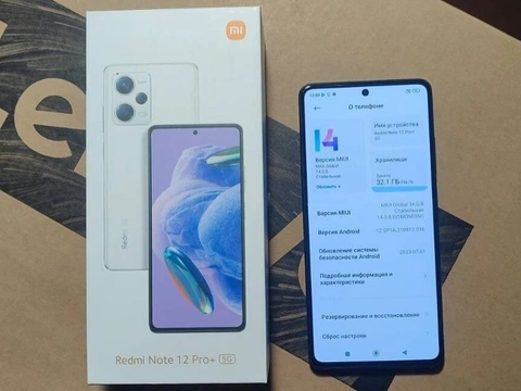 Смартфон Xiaomi Redmi Note 12 pro + 5G б/у