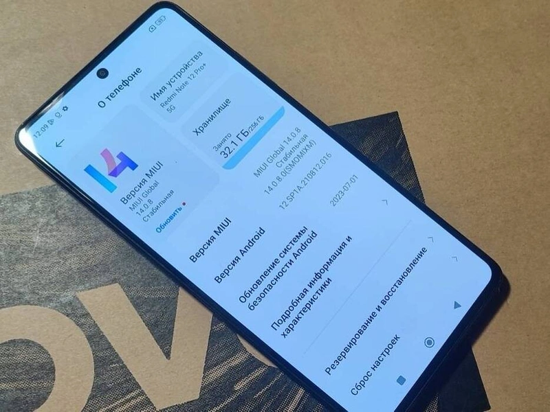 Смартфон Xiaomi Redmi Note 12 pro + 5G б/у — фото 3
