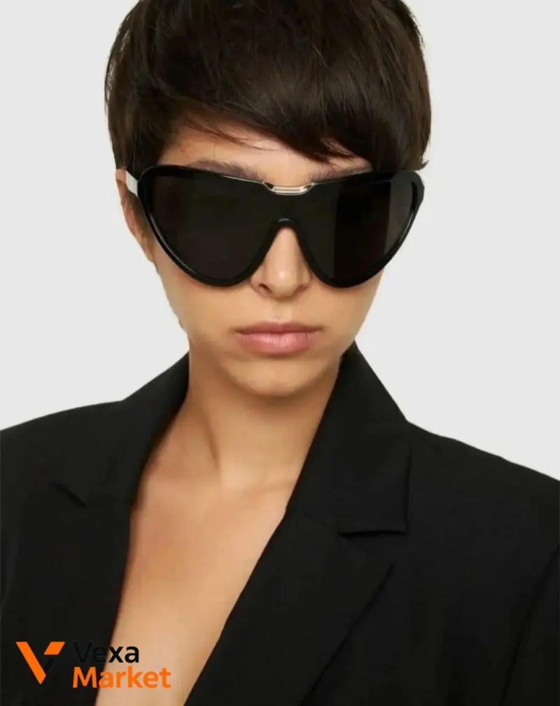 Солнцезащитные очки Max Mara MM0084 0001A — фото 4