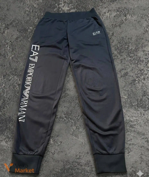 Спортивні штани EA7 Emporio Armani графітові XS