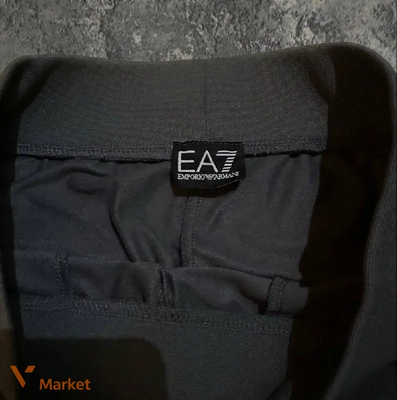 Спортивні штани EA7 Emporio Armani графітові XS — фото 3
