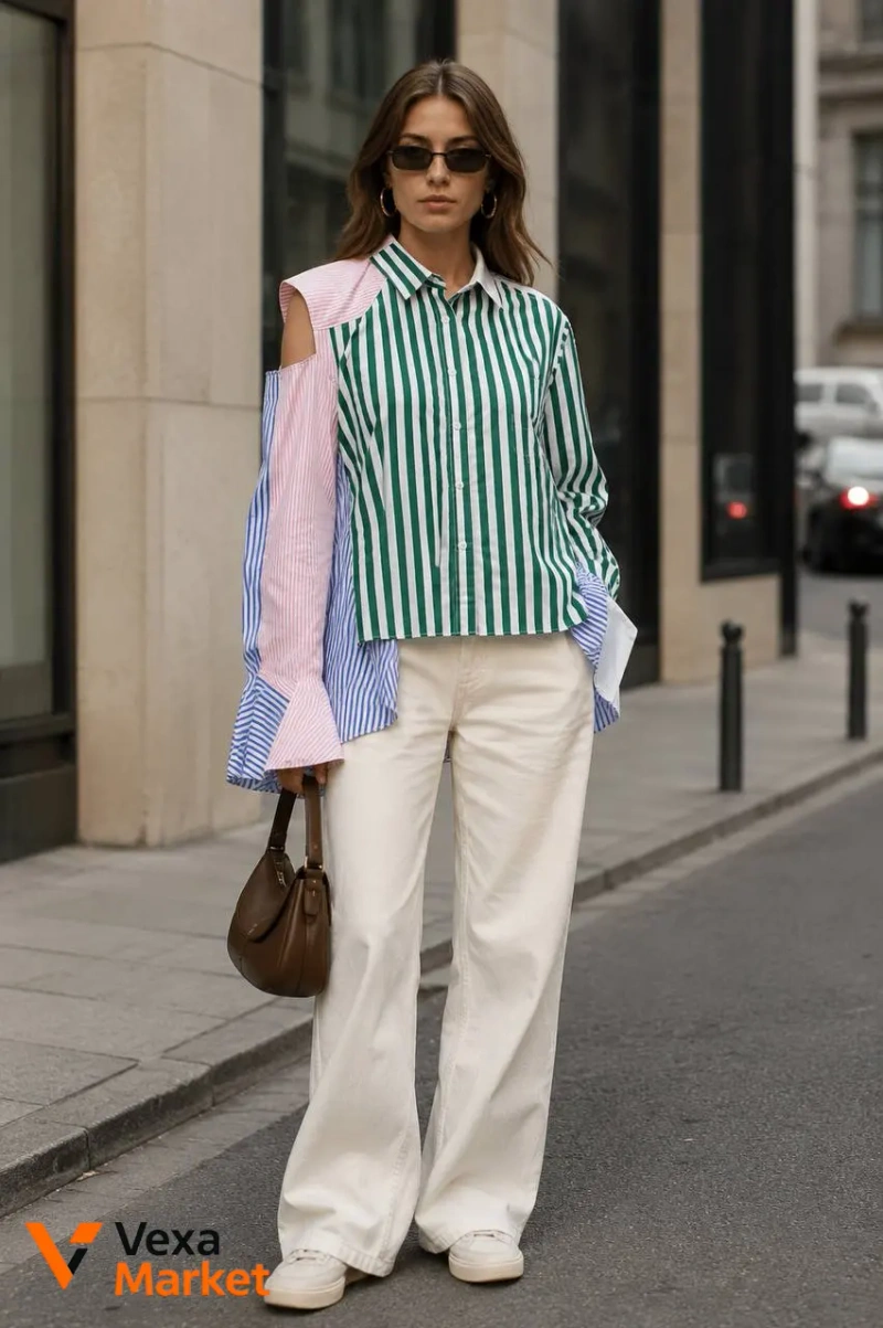 Стильная рубашка Sacai — фото 3