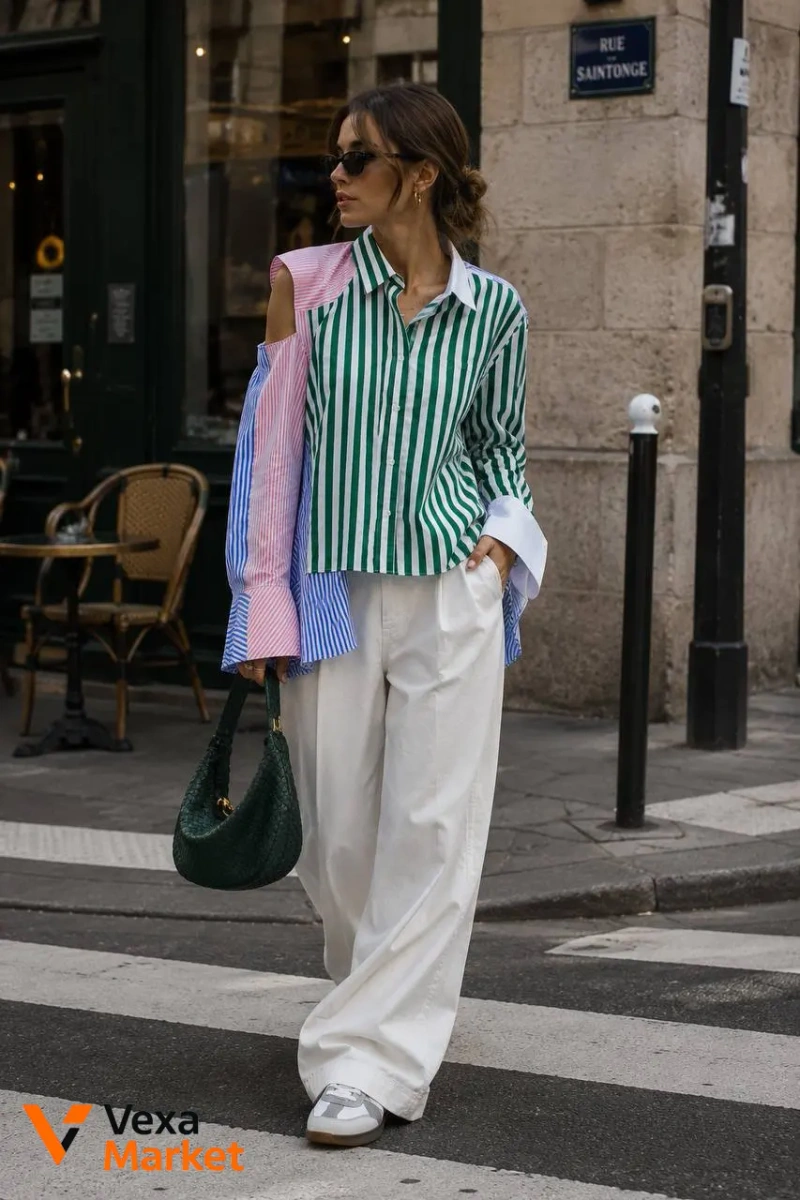 Стильная рубашка Sacai — фото 5