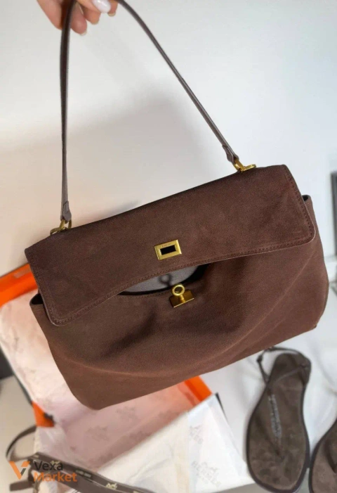 Сумка Balenciaga шкіряна люкс