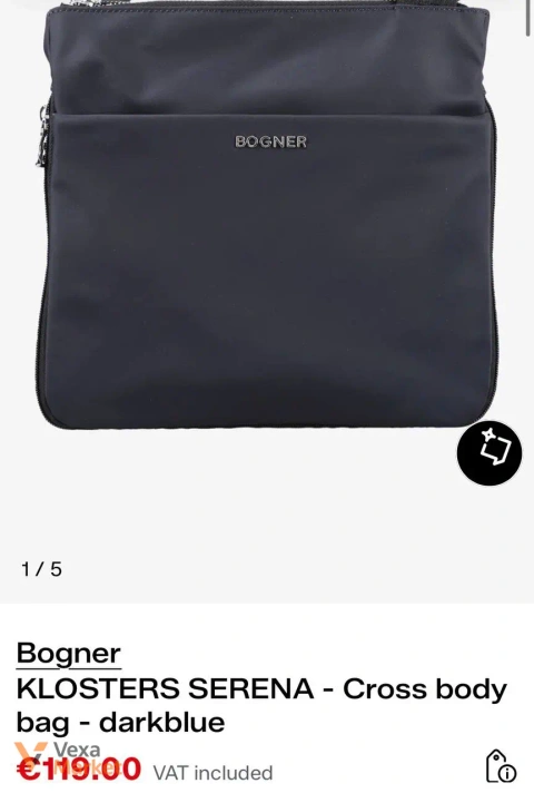 Сумка BOGNER KLosters Serena Cross body bag darkblue