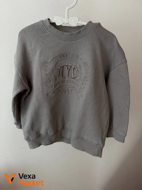 Світшот H&M сірий, розмір 92 (на 98)