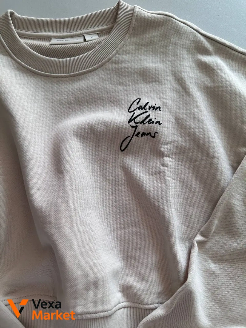 Світшот жіночий Calvin Klein Jeans вкорочений, Розмір М — фото 3