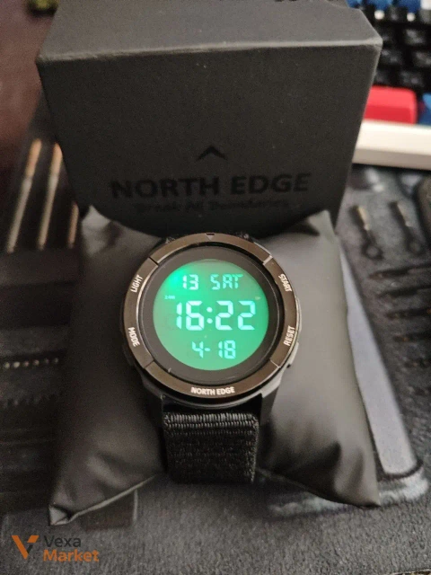 Тактичний годинник North Edge Terra X (ремінець оливка)