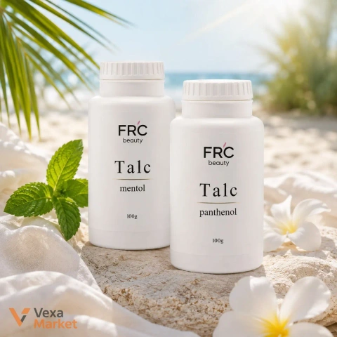 Тальк FRC Beauty 100 г з пантенолом / ментолом