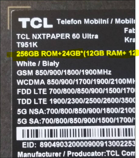 TCL NXTPAPER 70 Pro 5G 12/256 — фото 6
