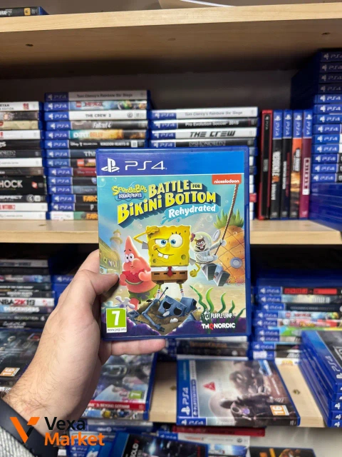 Игра для PS4 SpongeBob SquarePants: Battle for Bikini Bottom - Rehydrated
