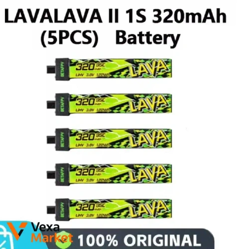 BetaFPV LAVA 2 1S 320mAh 95C LiPo Аккумулятор (Набор 5 шт)
