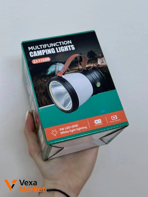 Многофункциональный LED фонарь ZJ-1158 Solar Charge
