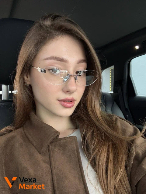 Balenciaga Clear/Silver BB0486S 002 Очки