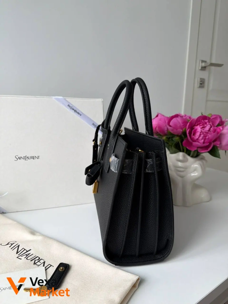 Saint Laurent Sac De Jour натуральная кожа — фото 5