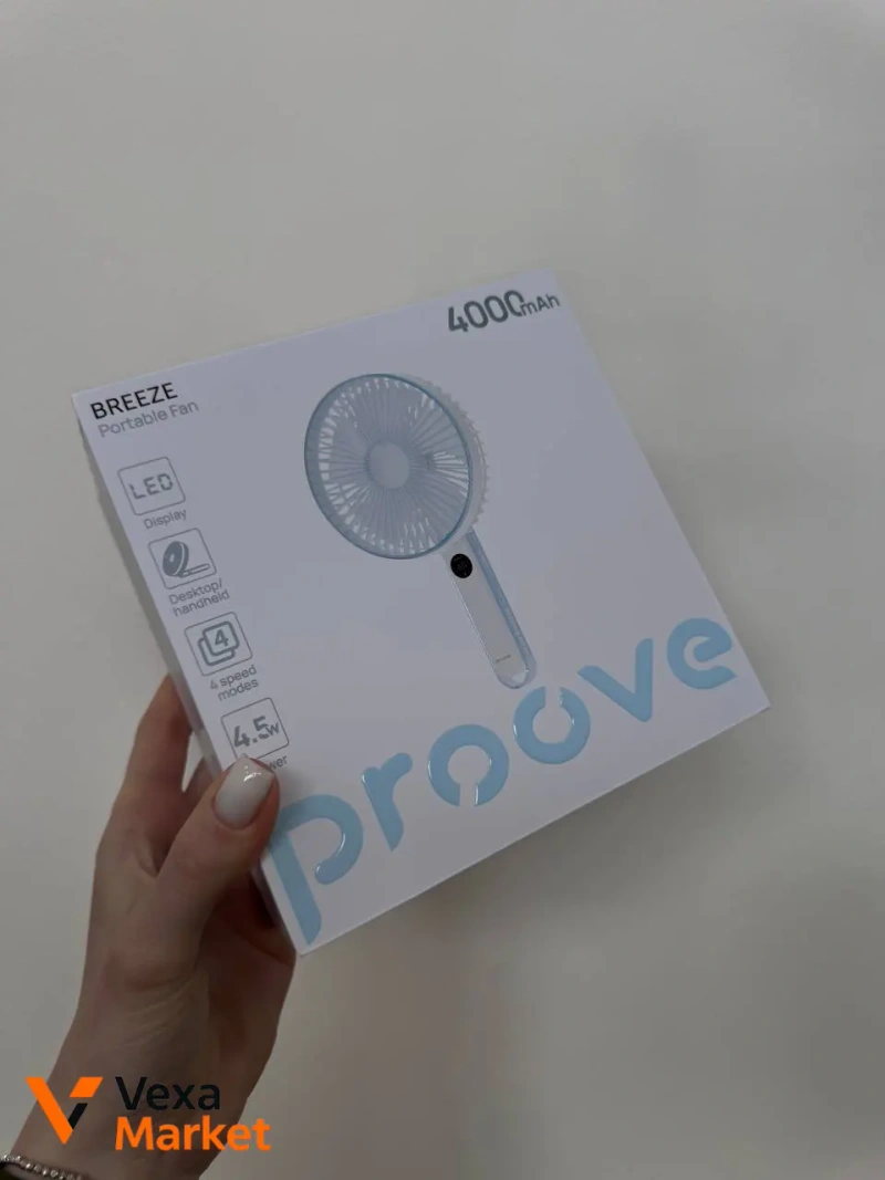 Портативный вентилятор Proove Breeze 4000mAh — фото 2