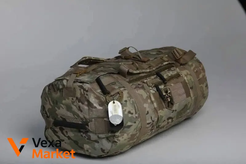 Баул тактичний 100л. Cordura 1000D (Мультикам/Піксель/Олива/Чорний) — фото 2