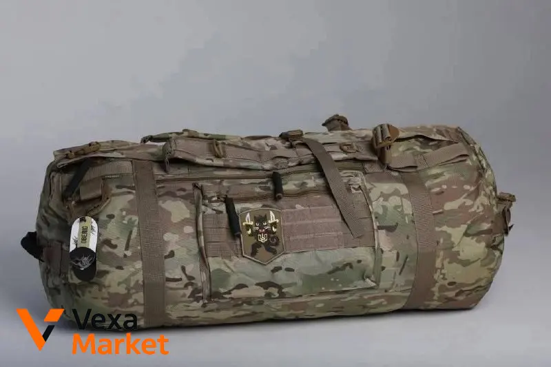 Баул тактичний 100л. Cordura 1000D (Мультикам/Піксель/Олива/Чорний) — фото 3