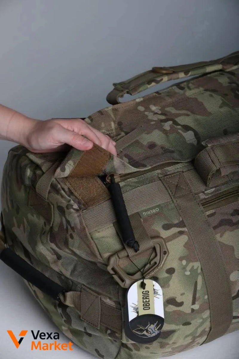 Баул тактичний 100л. Cordura 1000D (Мультикам/Піксель/Олива/Чорний) — фото 4