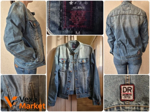 Джинсова куртка S.S.D Jeans та чоловічі сорочки Selected/Homme