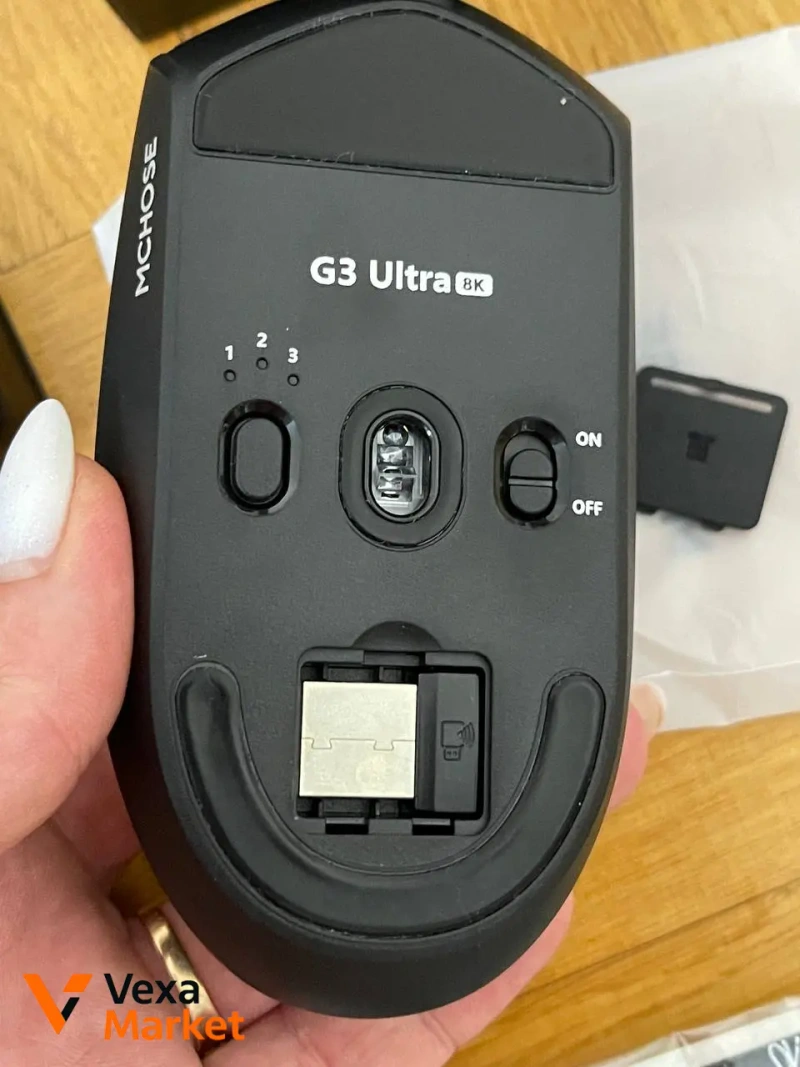 Миша MCHOSE G3 Ultra Dual 8K Wireless Black — фото 3