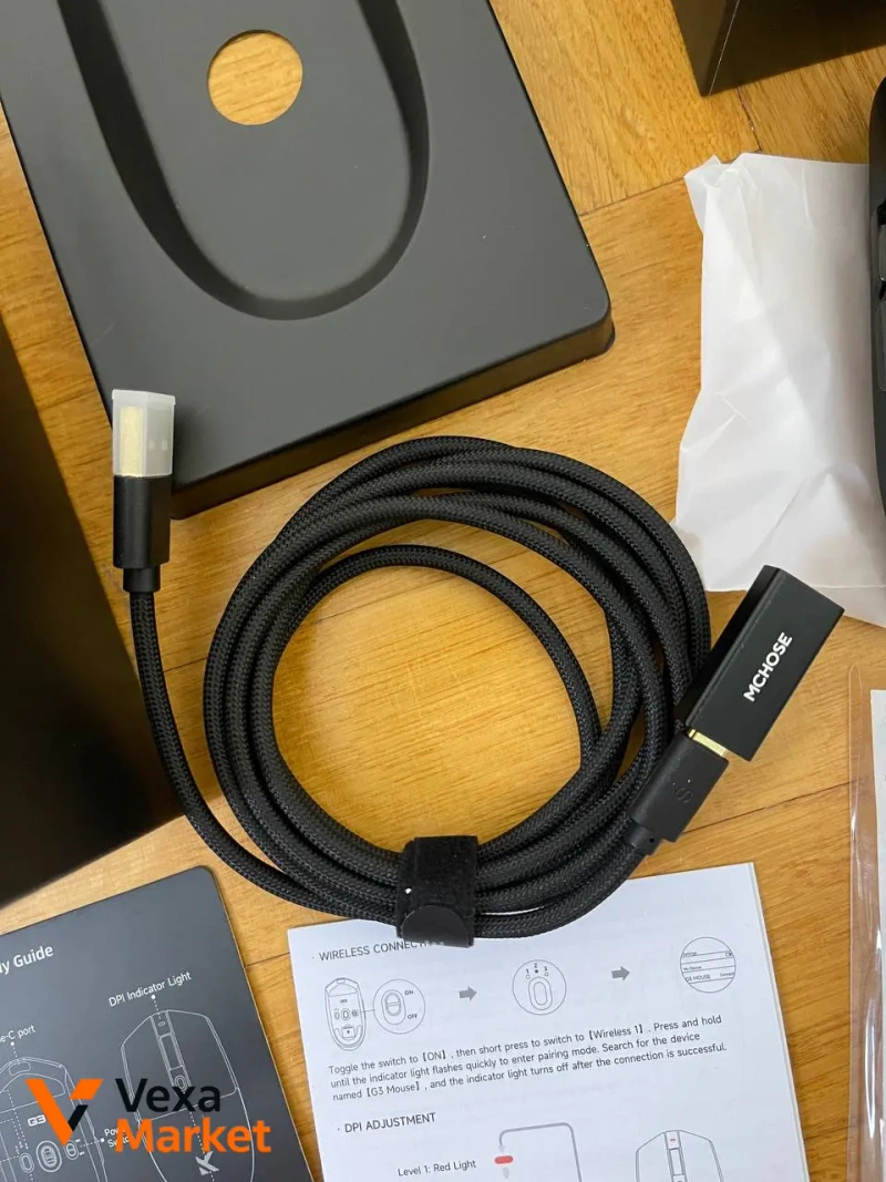 Миша MCHOSE G3 Ultra Dual 8K Wireless Black — фото 6