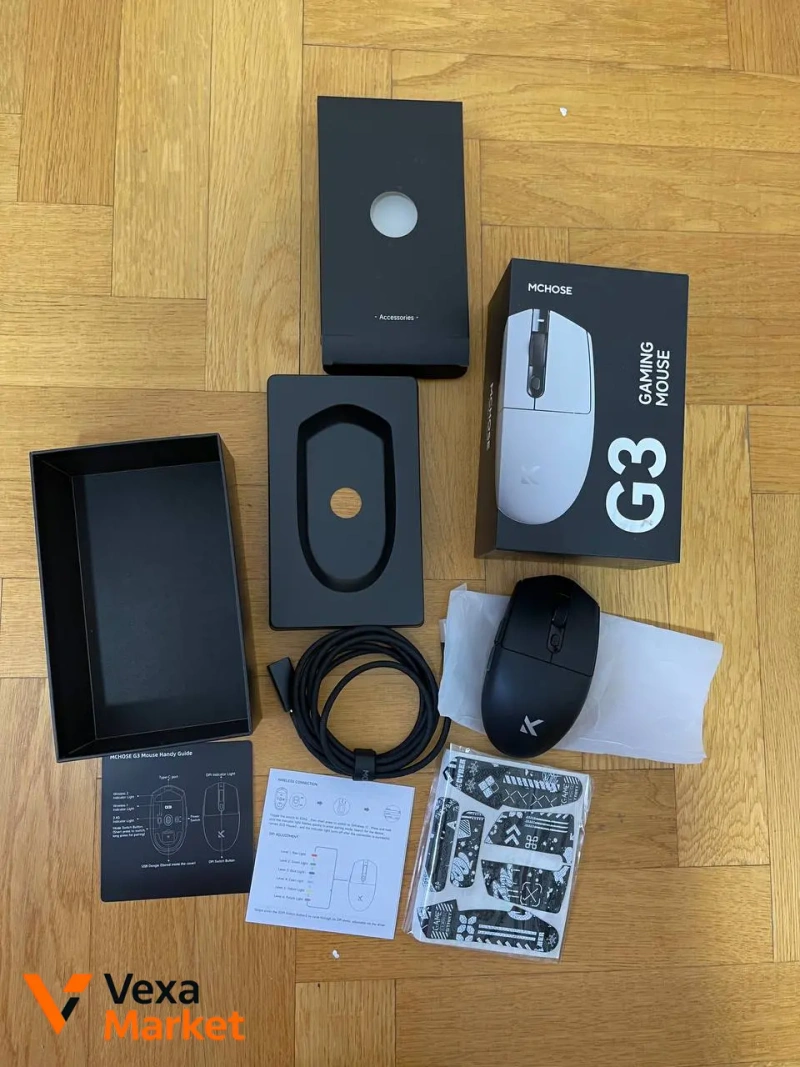 Миша MCHOSE G3 Ultra Dual 8K Wireless Black — фото 7