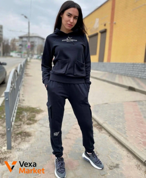 Спортивный костюм Nike черный