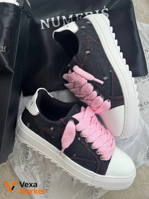 Numeris Pink Denim Женские кроссовки