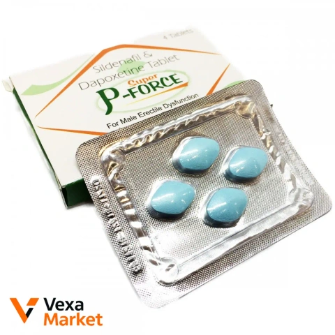 Super P-Force (Sildenafil 100mg + Dapoxetine 60mg) - Препарат для потенции и продления полового акта