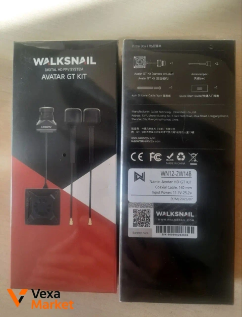 Цифрова відеосистема Walksnail Avatar HD GT Kit 2W