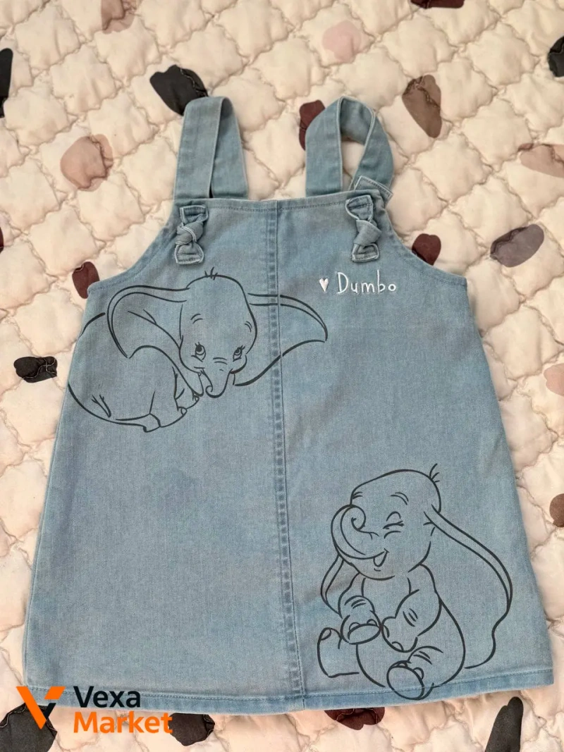 Набор для девочки 80/86 размер (сарафан и блузка) Disney Dumbo — фото 2