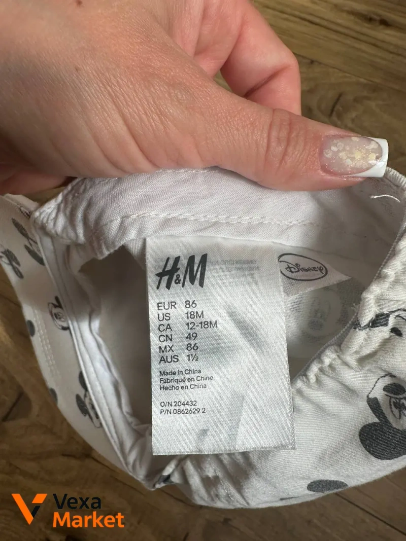 Кепка H&M Mickey Mouse для дитини, розмір 86 — фото 2