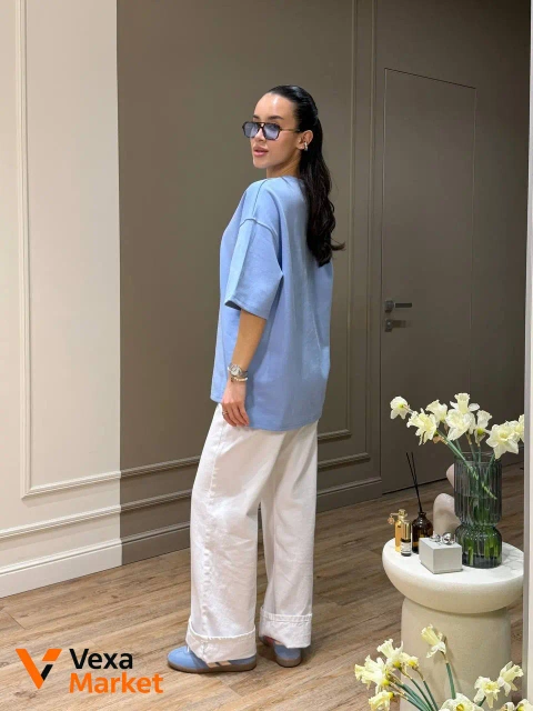 Футболка oversize 100% коттон