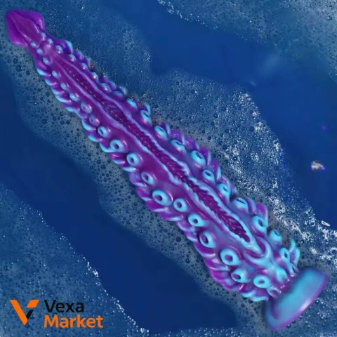 Силиконовый фалоимитатор-щупальце для анальной стимуляции
