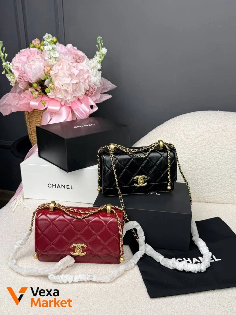 Chanel Mini Flap Bag из гладкой кожи