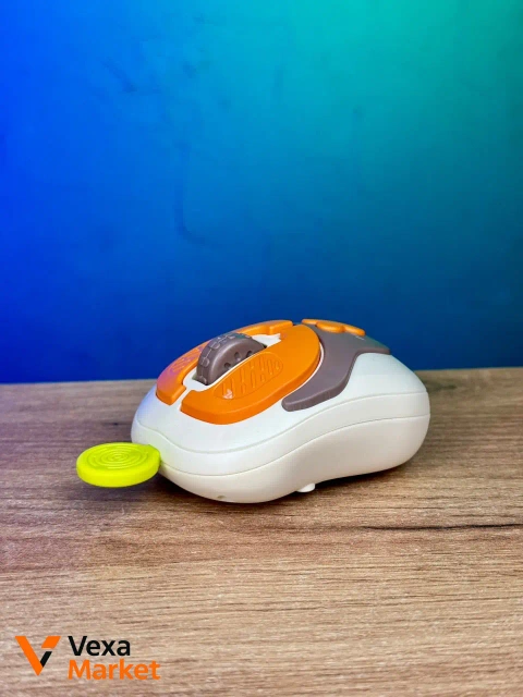 Развивающая игрушка в виде компьютерной мышки с музыкой, звуками и подсветкой