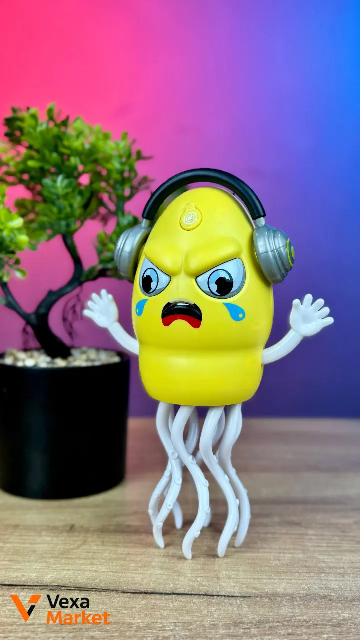 Танцующая игрушка-кальмар с подсветкой, музыкой и парогенерацией HJ 1038-1 — фото 3