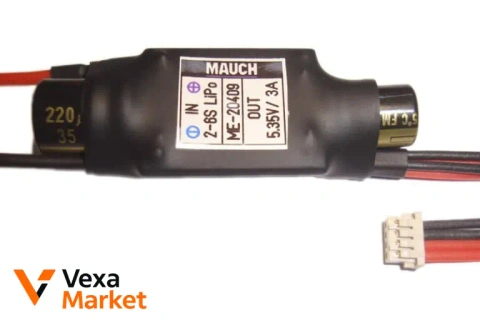 Регулятор живлення MAUCH HS082 2-6S BEC DF-13-4P (5.35V 3А)