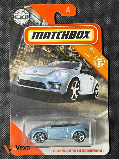 Volkswagen Beetle Convertible Matchbox