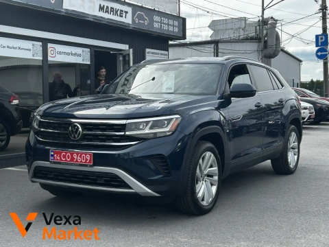 Volkswagen Atlas Cross Sport 2020 3.6L Синий