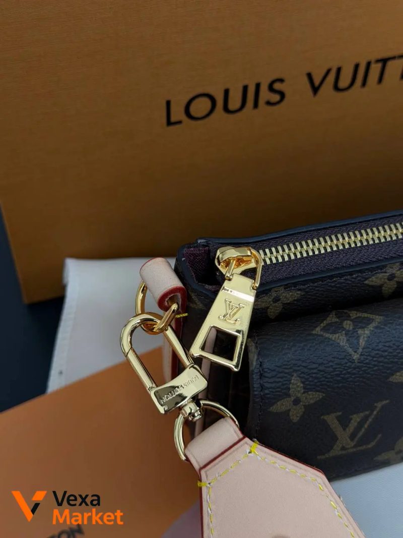 Louis Vuitton Handbag шкіра та канва — фото 2