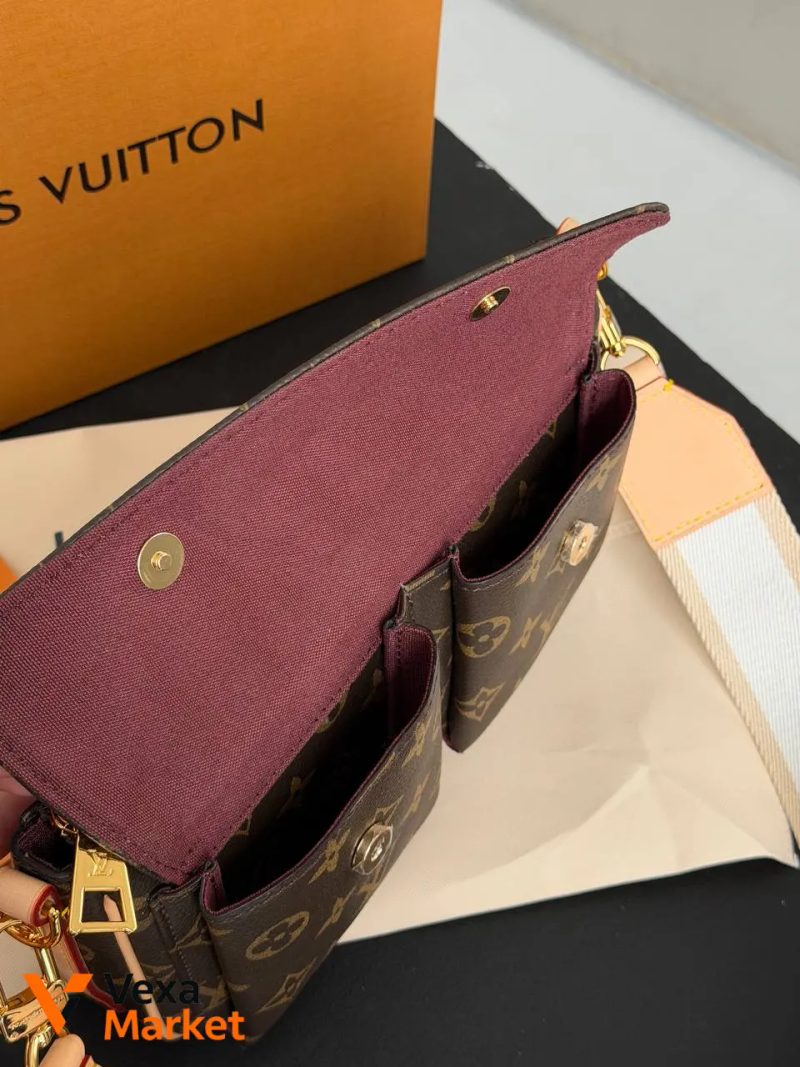Louis Vuitton Handbag шкіра та канва — фото 3