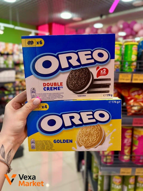 Печиво Oreo Double Creme та Golden