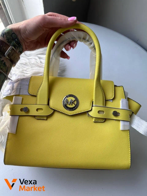 Сумка MICHAEL KORS Carmen из натуральной кожи сафьяно