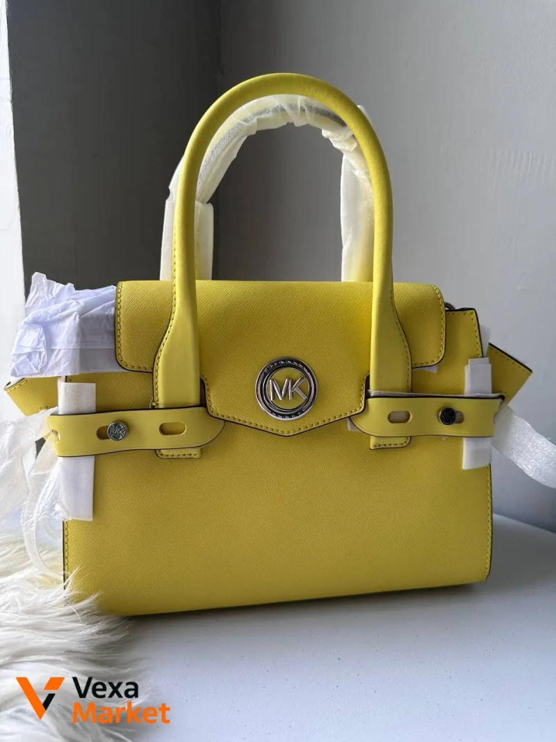 Сумка MICHAEL KORS Carmen из натуральной кожи сафьяно — фото 4